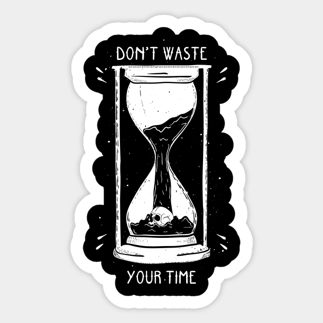 Time is precious Sticker by Superfunky